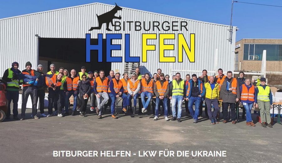 Bitburger HELFEN – LKW für die Ukraine