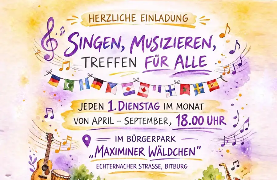 SINGEN, MUSIZIEREN, TREFFEN FÜR ALLE
